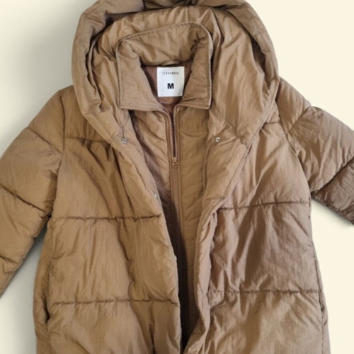 Terranova women's winter jacket, beige and brown, size M