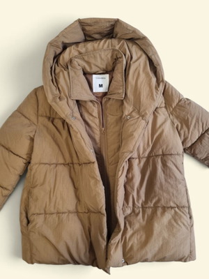 Terranova women's winter jacket, beige and brown, size M