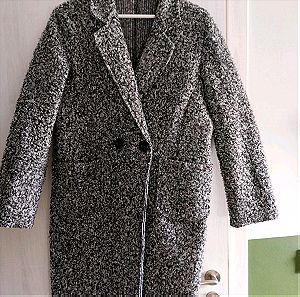 Προσφορά Χειμωνιάτικο  παλτό γκρι με στυλ