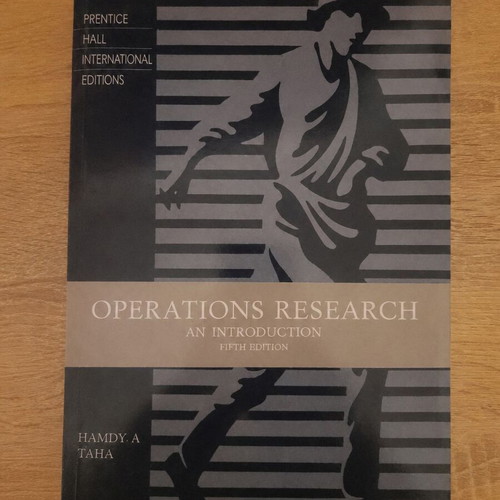 Operations Research: An Introduction 5th Edition by Hamdy A. Taha