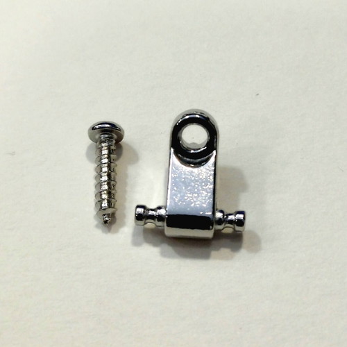Roller String Tree Guitar String Guide with Screw and Anti-Rotation Pin, nickel