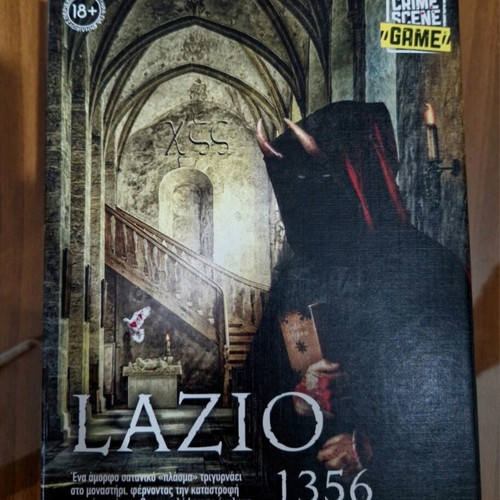 Lazio 1356 board game like new, mystery party game