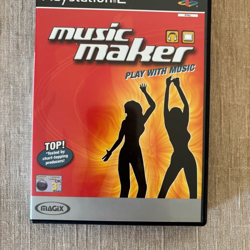 Magix Music Maker PlayStation 2 used, full English version