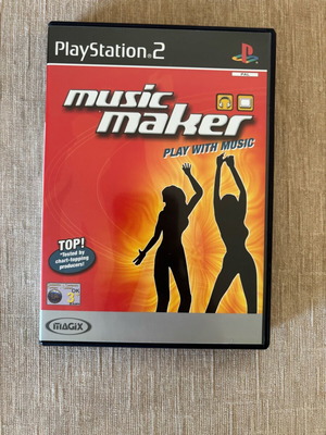 Magix Music Maker PlayStation 2 μεταχειρισμένο, αγγλικό πλήρες