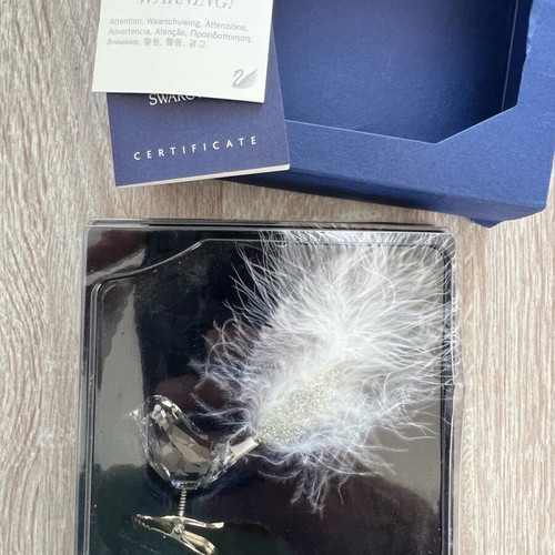 Swarovski Ornament Winter Bird like new