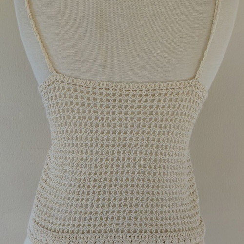 Knitted top, beige, size S