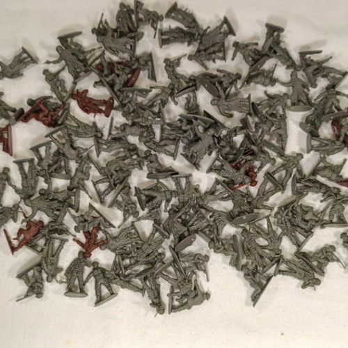 British Vintage Small-Sized Toy Soldiers Used