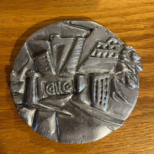 Metal decorative plaque Gaia like new