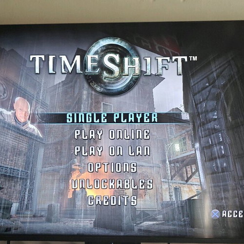 Timeshift PlayStation 3 game used, shooting