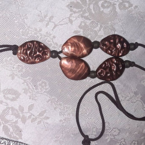 Ethnic handmade necklace used