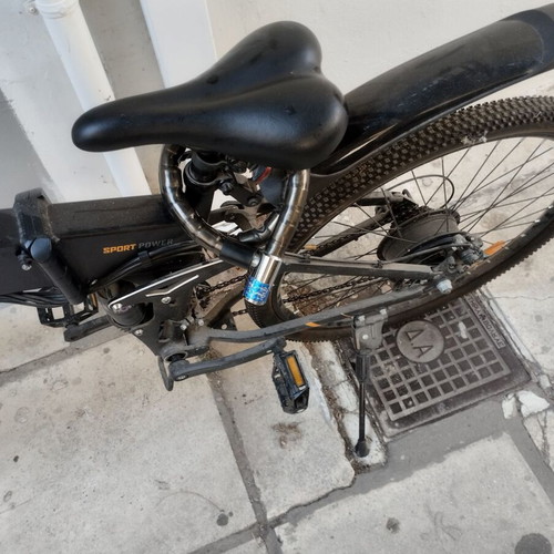 Bezior folding electric bike with 500W motor