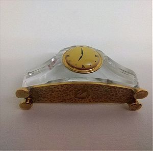 Γνήσιο ρολόι μίνι Swarovski  Crystal και Χρυσό σε άριστη κατάσταση