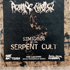 ROTTING CHRIST SEMIGODS OF THE SERPENT CULT CD BLACK METAL