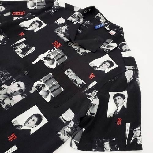 H&M Divided Scarface men's shirt short sleeve used, size M