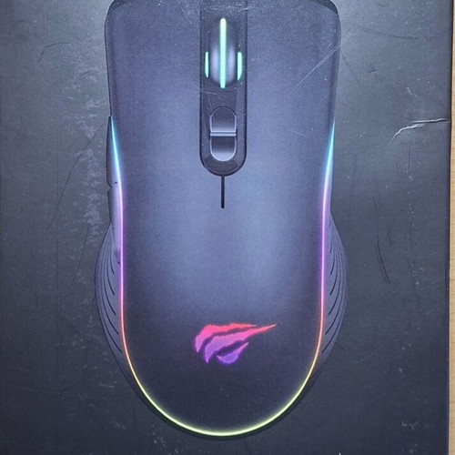 Havit Gamenote MS1006 gaming mouse used, RGB backlit