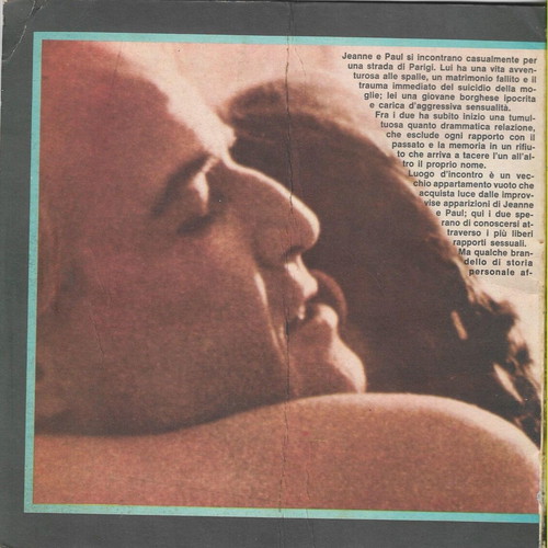 Book photographic edition of the film 'Last Tango in Paris' used