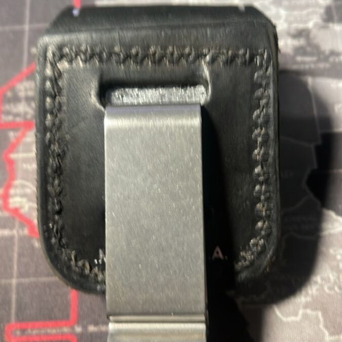 Zippo lighter used with leather belt case