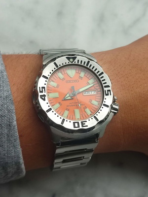 Seiko Orange Monster SKX781 Automatic Dive Watch 200M