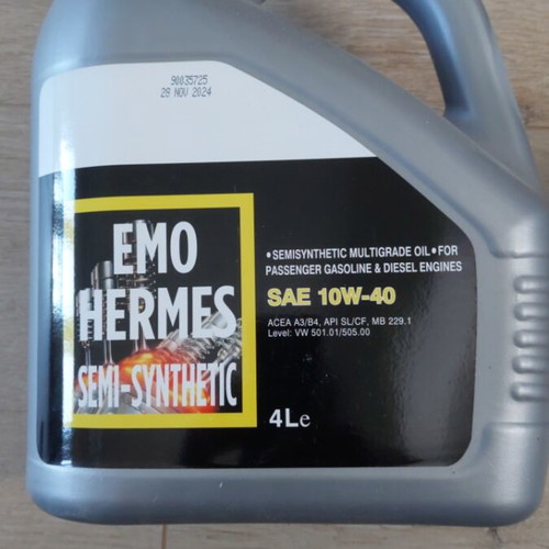 Engine oil 4 liters 10w-40 full synthetic