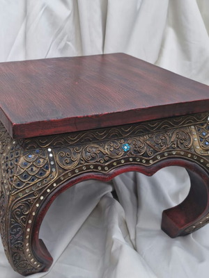 Αντικέ τραπέζι οπίου μαόνι μεταχειρισμένο