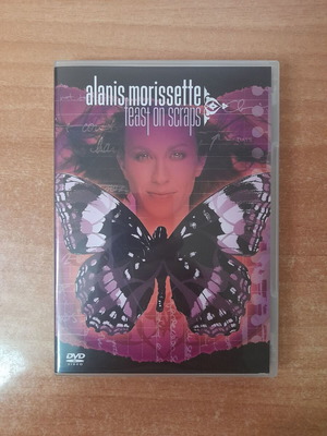 Alanis Morissette Feast On Scraps DVD and audio CD