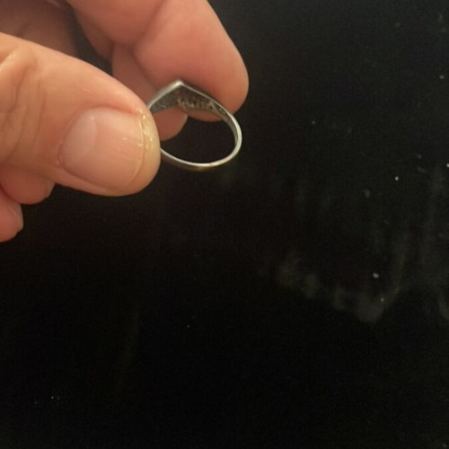 Silver ring vintage used very beautiful