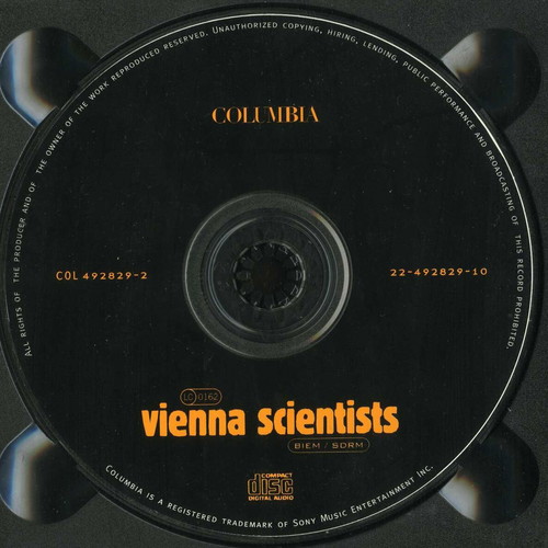 Vienna Scientists A Selection Into Dub Funk Trip Hop Drum 'N' Bass CD used