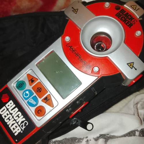 Black & Decker LaserPlus tool used