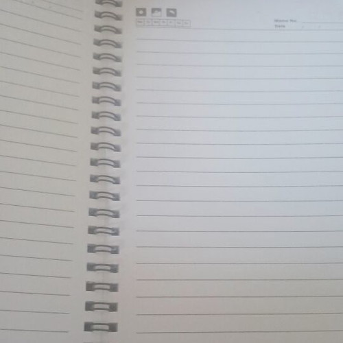 Notebook A5 spiral "Crap I'll forget unless I write it down"