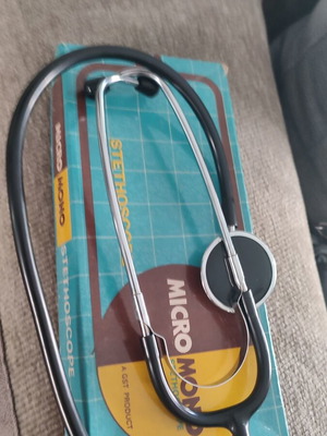 Micro Mono Stethoscope used, single-head mechanical diagnostic device