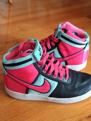 Nike Vandal High Supreme multicolor sneakers like new, size 38.5