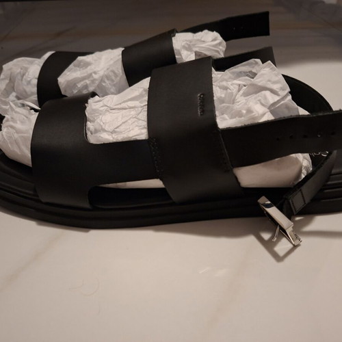 Calvin Klein men's black sandals size 46 new