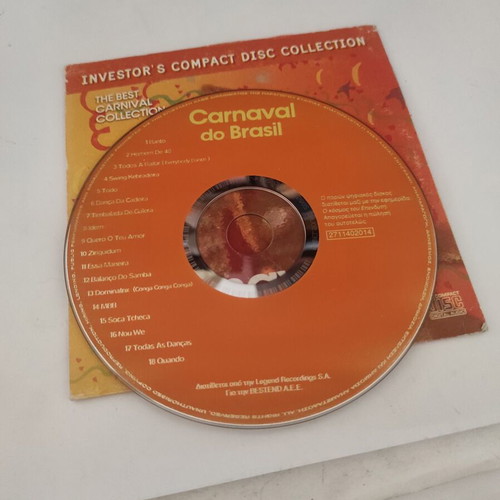 Carnaval do Brazil CD like new, Latin music collection