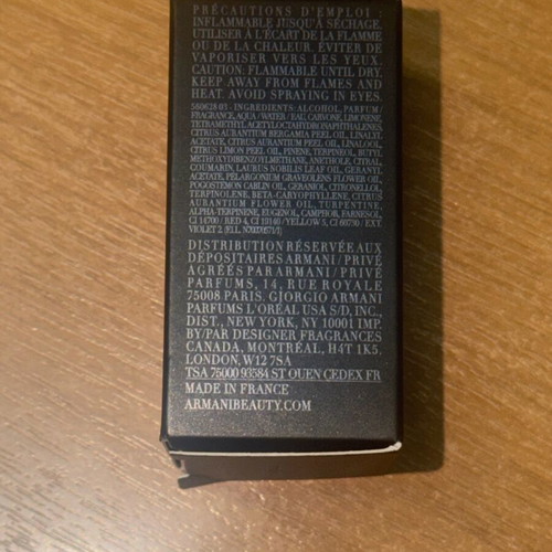 Armani Prive Orange Méditerranée mini perfume new 7.5 ml Eau de Toilette