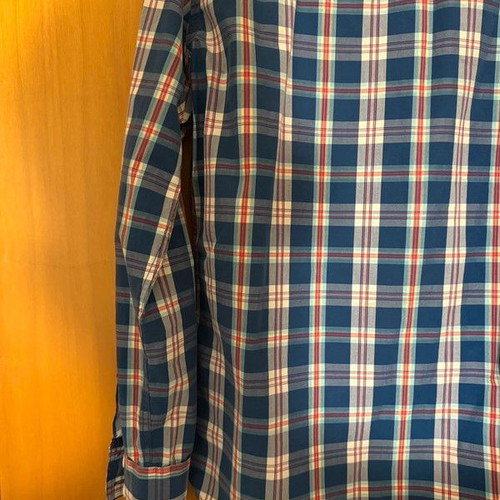 Superdry men's shirt like new, size M, white and blue