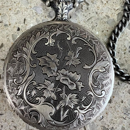 Anker Pocket Watch new, silver