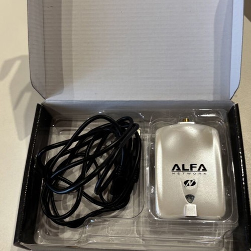 Alfa Network AWUS036NHR V2 USB Network Adapter with Wi-Fi 150Mbps and Detachable Antenna