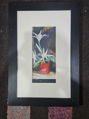 Painting by Ilias Tokiadis oil pastel new
