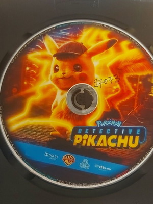Pokemon Detective Pikachu DVD used with Greek subtitles
