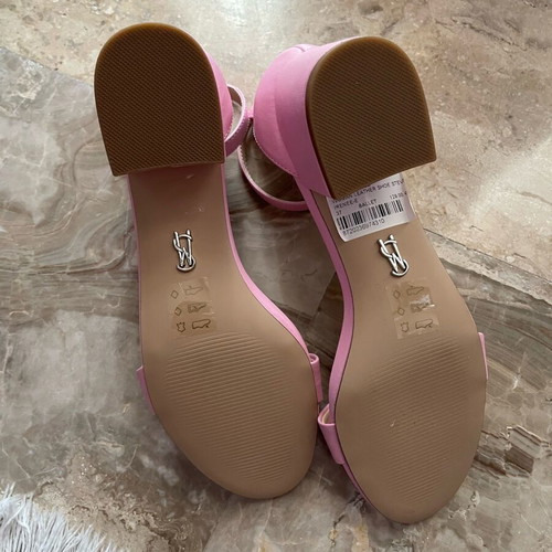 Steve Madden sandals size 37 new pink leather