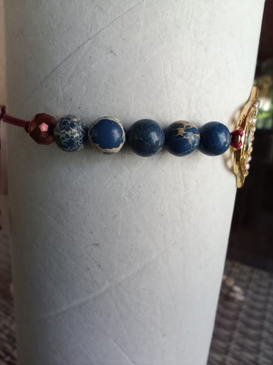 Handmade eye bracelet multicolored new