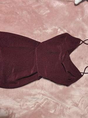 Glitter dress H&M new, red