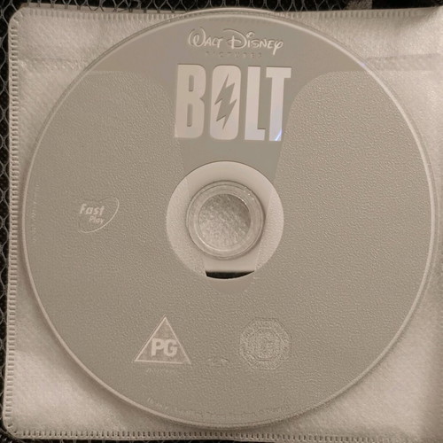 Disney Bolt DVD used, no case, authentic