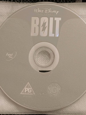 Disney Bolt DVD used, no case, authentic