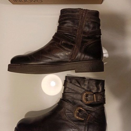 Inuovo boots size 41 brown like new, leather