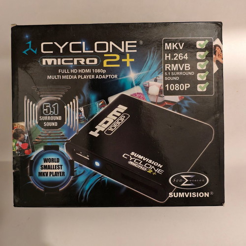 Cyclone Micro 2+ media player new
