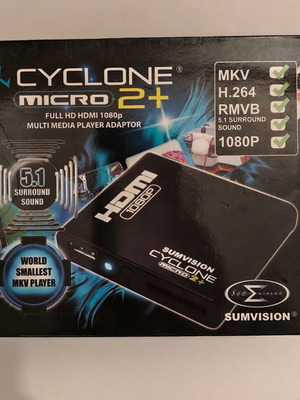 Cyclone Micro 2+ media player new