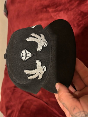 Vintage hat True Spin used, black, one size
