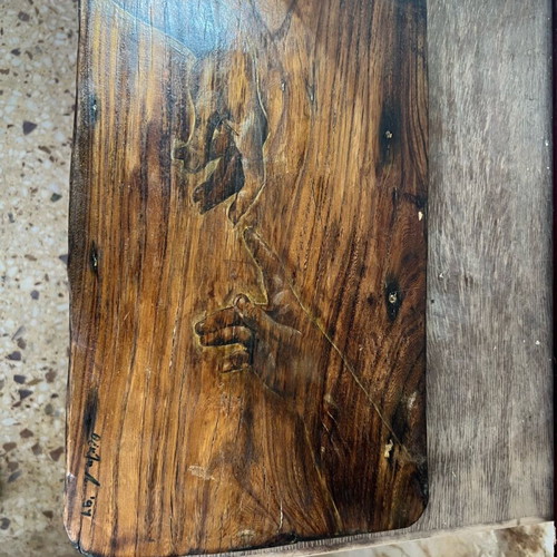 Capella Sistina pyrography used