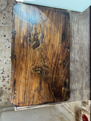 Capella Sistina pyrography used